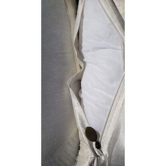 Lot Of 2: Pier 1 Handmade Fish Beaded Decorative Pillows Teal Blue Life Aquatic - Picture 10 of 16